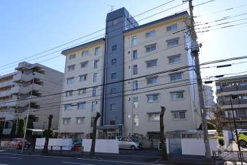 宮前平コリーナの外観（北西側から）