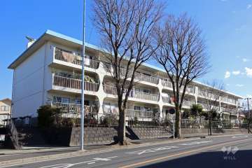 宮崎台スカイハイツの外観（北西側から）