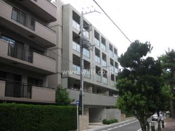 サクレセーヌ夙川の外観（南西側から）