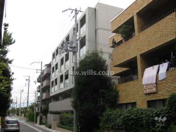 サクレセーヌ夙川の外観（南西側から）
