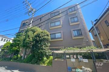 モルフェクレール梶が谷の外観（南西側から）