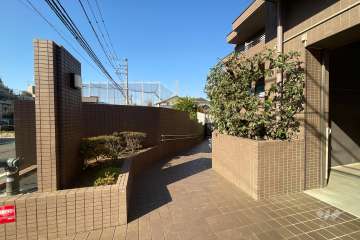 駐輪場の出入り口