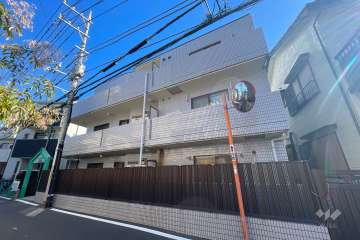 ニューウェルハイツ元住吉の外観（南西側から）