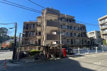 プリンスハイツ梶ヶ谷の外観（北東側から）