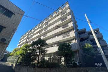 溝の口南パークホームズの外観（南東側から）