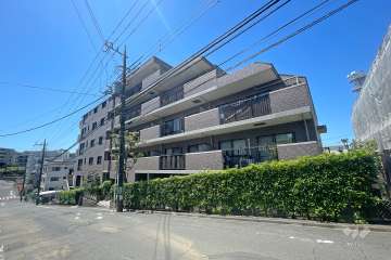 モアクレスト梶ヶ谷の外観（北東側から）