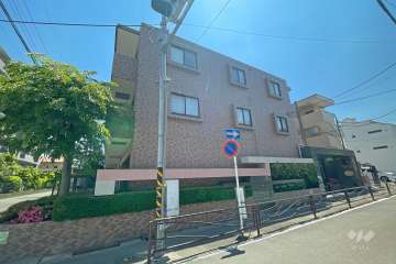 クレッセント溝の口南の外観（北東側から）