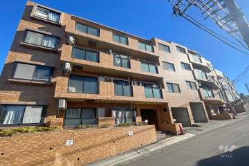 グレイス日吉第５の外観（北西側から）