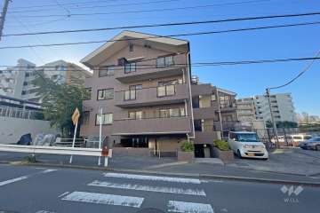 ガーデンアベニュー日吉の外観（北東側から）