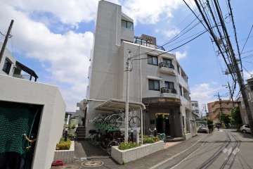 クリオ高津壱番館の外観（北側から）