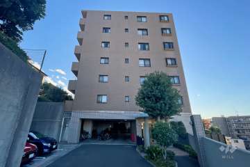 メイツ武蔵小杉富士見台の外観（北側から）