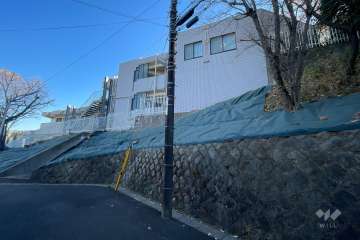 ニューウェルテラス元住吉の外観（北西側から）