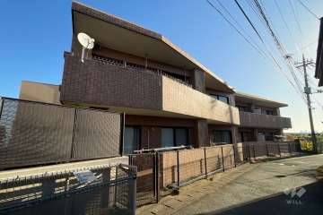 セントラルコート溝の口の外観（西側から）