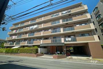 ヒルズ武蔵新城パークステージの外観（南東側から）