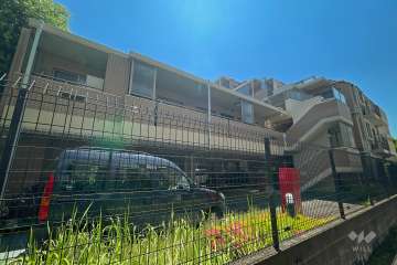 ヒルズ武蔵新城パークステージの外観（北側から）