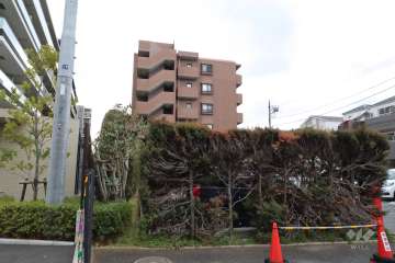 メイツ武蔵新城の外観(北側から)