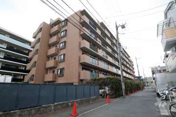 メイツ武蔵新城の外観(北西側から)