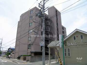 箕面コーポラスの外観（北東側から）