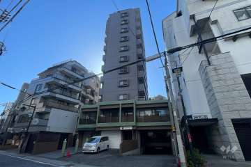 溝の口パークホームズの外観（西側から）