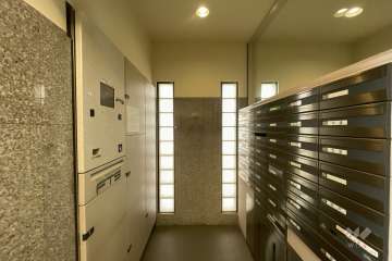 共用ポストと宅配ボックス