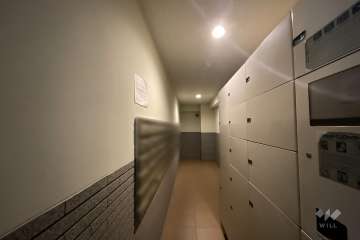 共用ポストと宅配ボックス