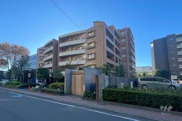 クレッセント溝の口3の外観-(北西側から)