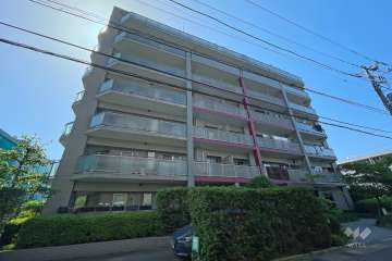 ジェイパーク溝ノ口フェアクオーレの外観（南東側から）