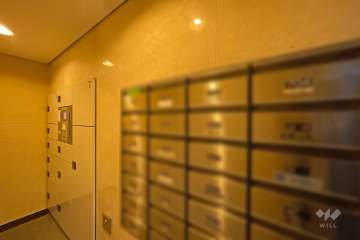 共用ポストと宅配ボックス