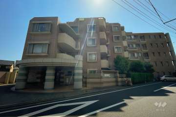 クレッセント二子多摩川5の外観（北西側から）