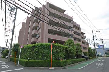 クリオ溝の口壱番館の外観（南東側から）