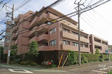 クリオ溝の口壱番館の外観（北東側から）