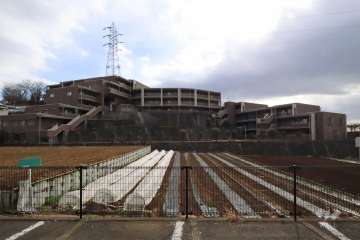 プレール日吉台の外観(北側から)　