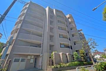 ナイスアーバン二子多摩川の外観（北東側から）