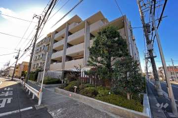 コスモ武蔵新城ブライトステージの外観（北東側から）