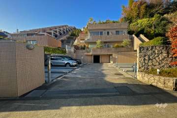 駐車場の出入り口