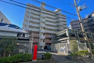 ベルヴィータ溝の口の外観（北側から）