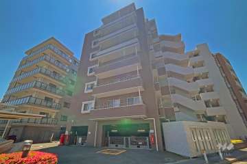 エクセレントシティ武蔵新城アクトラージュの外観（北西側から）