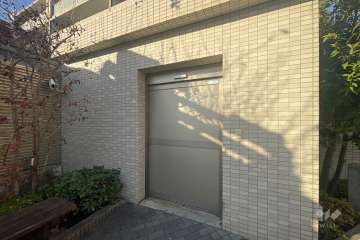 駐輪場の出入り口