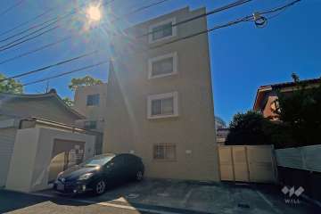 エクセリア溝ノ口の外観（北西側から）