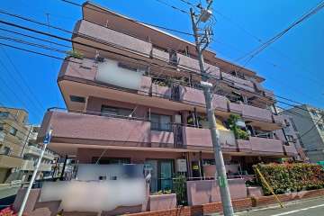 セザール第三武蔵新城の外観（南西側から）