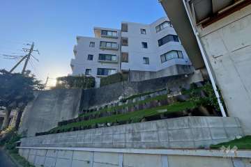 ニューウェルテラス第1日吉の外観（北東側から）