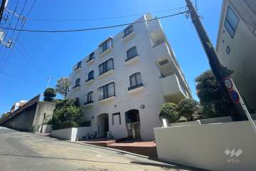 エクレール梶ヶ谷の外観（南西側から）