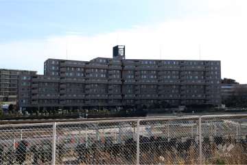 梶ヶ谷プラザビルの遠景