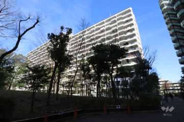 パークシティ溝の口C棟の外観(南東側から）