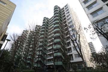 パークシティ溝の口C棟の外観(北西側から）