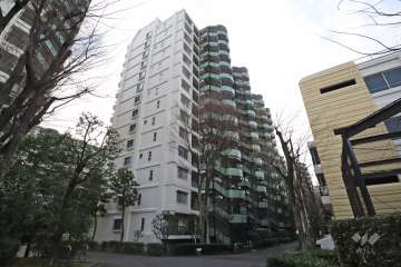 パークシティ溝の口C棟の外観(北東側から）