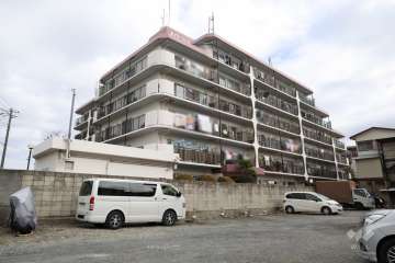 ハイラーク武蔵小杉の外観(南西側から)