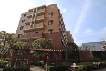 メイフェアパークス溝の口Ｄ棟の外観(北東側から)