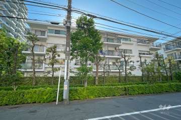 パークシティ溝の口I号棟の外観（西側から）