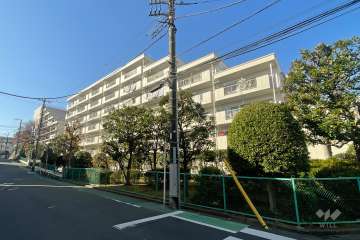 梶ヶ谷ドエリングの外観（北東側から）